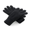 Gloves - B495:Black, 100% acrylic, L/XL